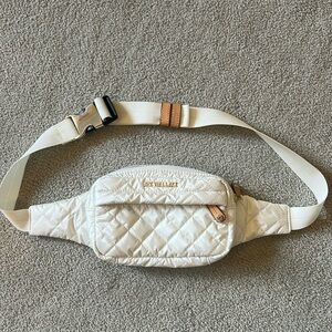 New MZ Wallace belt bag white